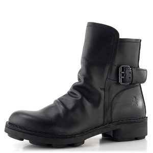 Fly London kotník se sponou black NURY175FLY
