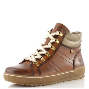 Remonte šněrovací kotník s membránou Muskat/Bronze D0781-24