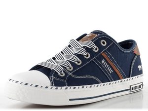 Mustang plátěné tenisky navy 26M0152004