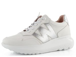 Wonders dámske tenisky na platforme Off/Plata A-4002