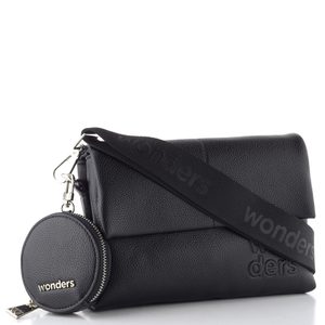 Wonders malá crossbody kabelka s etují negro WB-54020-C