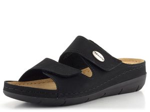 Tamaris fuzbetové pantofle černé 1-27510-41