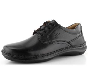 Josef Seibel čierne široké pánske poltopánky 44906859