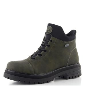Rieker šněrovací kotník s membránou forest/schwarz Y3163-54