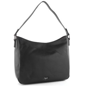 Lagen kabelka přes rameno s crossbody popruhem černá 12475