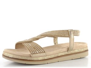 Tamaris sandály na platformě Copper Comb 1-28200-44