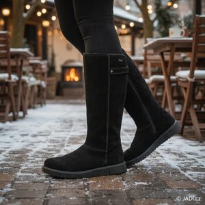 Legero čierne čižmy s membránou Gore-Tex 2-000657