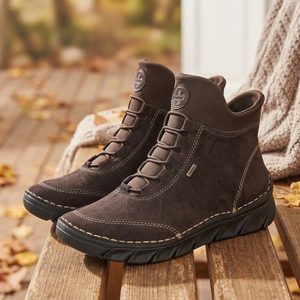 Rieker šněrovací kotník nougat/braun 55069-25