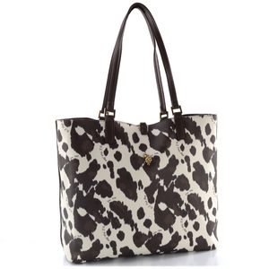 U.S. POLO ASSN. velká oboustranná shopper kabelka s etují hnědá BIURR9376WVPHB7