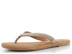 Tamaris žabky s kamínky Rose Glam 1-27129-44