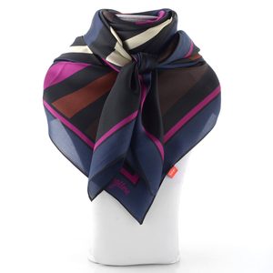 Högl hedvábný šátek multi/darkblue 0-152080-9935