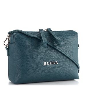 Elega crossbody mini petrolejová/stříbrné kování 69288