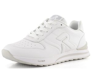 Rieker Sport kožené bílé tenisky W2401-80