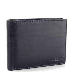 Pánska luxusná peňaženka tmavo šedá LG-2111