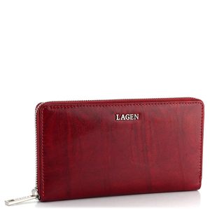 Dámska kožená peňaženka/peračník leštená tieňovaná W.Red LG-2161