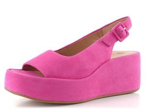 Högl semišové sandály na klínku azalea 1-102512-4600