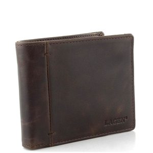 Pánská kožená peněženka kávově hnědá 12593-B