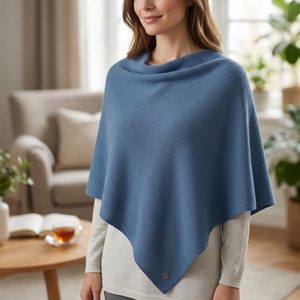 Fraas květinový šál růžový konopí/bavlna 609059-412