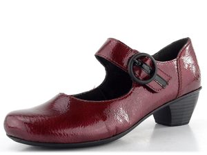 Rieker lodičky s nártovým páskem červené 41756-33