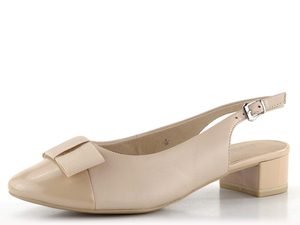 Caprice lodičky s voľnou pätou Beige Comb 9-29502-42