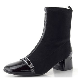 Hispanitas strečový kotník na podpatku Varsovia black HI265016