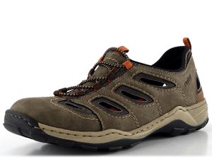 Rieker vzdušné sportovní polobotky hnědé 08065-29