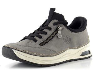 Rieker šedé prozouvací polobotky 44567-42