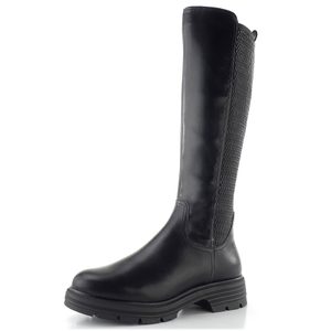 Tamaris kozačky na robustní podešvi black 1-25604-41