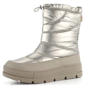 Tamaris metalický kotník/sněhule s membránou Champagne 1-26835-41