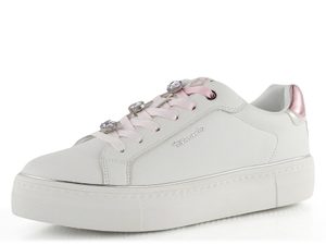 Tamaris tenisky na platformě White/Pink 1-23751-44