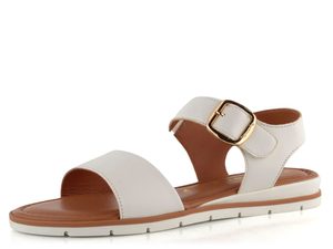 Tamaris kožené sandály bílé 1-28133-44