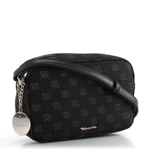 Tamaris malá crossbody kabelka s potiskem Clarice Black 33410