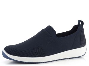 Ara textilní mokasíny modré Lissabon 12-54042-02