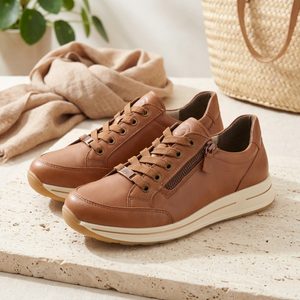 Ara dámské sneakers se zipem Osaka cognac 12-54801-67