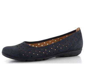 Gabor nubukové baleríny temne modré 84.169.16