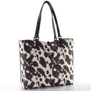 U.S. POLO ASSN. velká oboustranná shopper kabelka s etují hnědá BIURR9376WVPHB7
