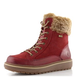 Remonte šněrovací kotník s membránou a gripy červený D0U78-35