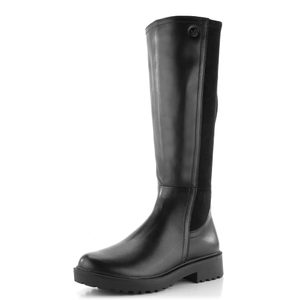 Caprice čierne čižmy Black Comb 9-25604-43