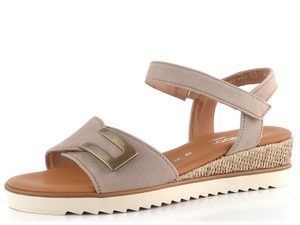 Gabor semišové sandále na kline Sand 62.756.30