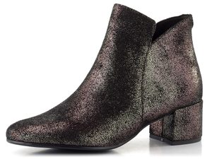 Tamaris elegantní textilní kotník pewter 1-25354-43