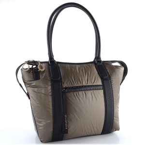 Hispanitas velká nylonová shopper kabelka topo/black BI254152