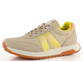ARA Malibu Scarpe Da Ginnastica Donna | Shell White Limoncello Peach | Taglia 41 Larga | Suola Intercambiabile High Soft - 5