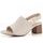 Ara dámske širšie sandále na podpätku Brighton Cream 12-20505-08