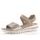 Ara dámské sandály Tampa Silber/Sand 12-47207-19