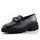 Ara užšie kožené mokasíny Oxford Schwarz 12-21703-01