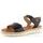 Ara sandále s upínacími pásikmi Jamaika čierna 12-38113-01