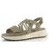 Tamaris sandály ve sportovním stylu Olive 1-28223-44