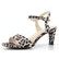 Tamaris sandály na podpatku leopard 1-28028-42