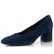 Tamaris lodičky se širokým podpatkem navy suede 1-22437-47