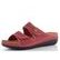 Tamaris fuzbetové šľapky Red 1-27510-41